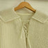 レイビームス Ray BEAMS 23aw Bigカラーレースアップブラウス レディース