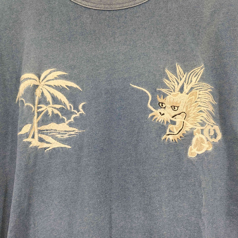 ショット Schott EMB P&D TEE メンズ JPN:M