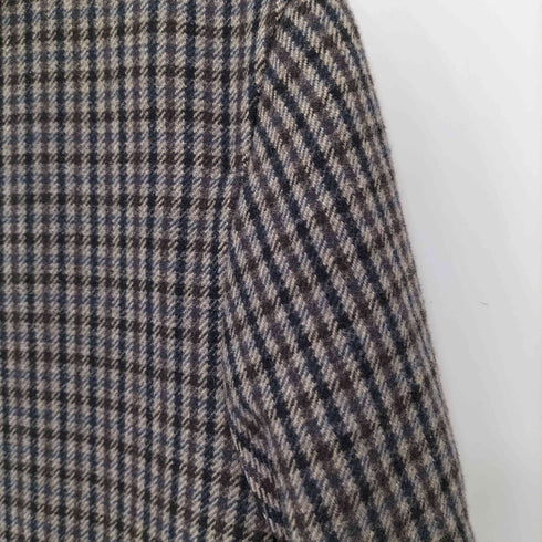 of ficine generale STEPHANRE 千鳥格子 ウールコート メンズ EUR:48