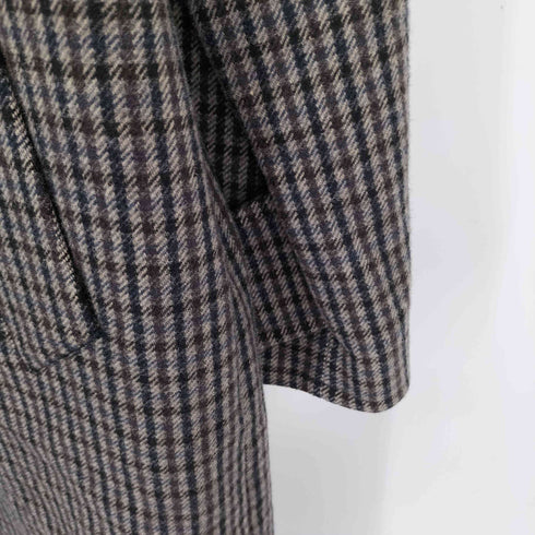 of ficine generale STEPHANRE 千鳥格子 ウールコート メンズ EUR:48