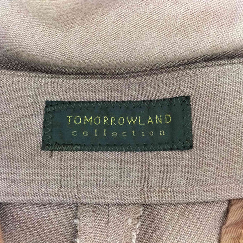 トゥモローランドコレクション TOMORROWLAND collection ダブルフェイス セミワイドパンツ レディース JPN:36