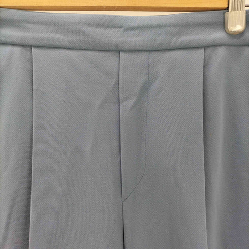 カリテ qualite ダブルクロスセンタープレスパンツ レディース 36