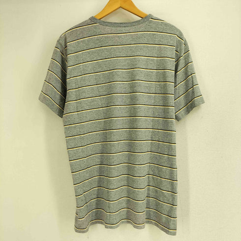 シュプリーム Supreme 90-00s OLD 紙タグ カナダ製 ボーダー 半袖 ポケットTシャツ メンズ import:L