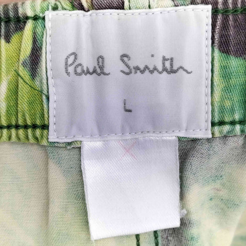 ポールスミス Paul Smith リーフ イージーワイドパンツ メンズ L