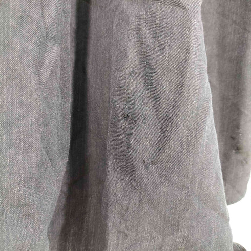 コムデギャルソンシャツ COMME des GARCONS SHIRT フランス製 袖切替 ポケット ロングシャツ メンズ JPN:L