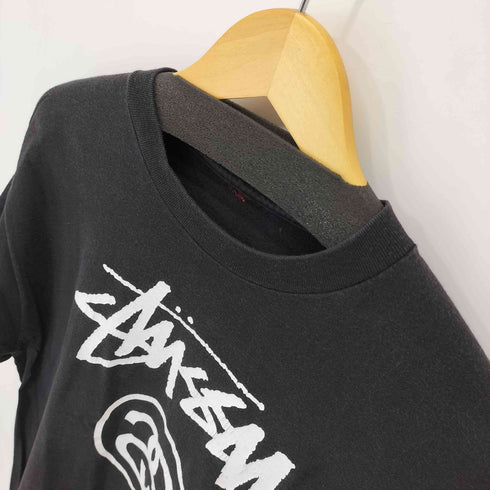 ステューシー Stussy SSリンクロゴ シャネルロゴ クルーネック Tシャツ メンズ