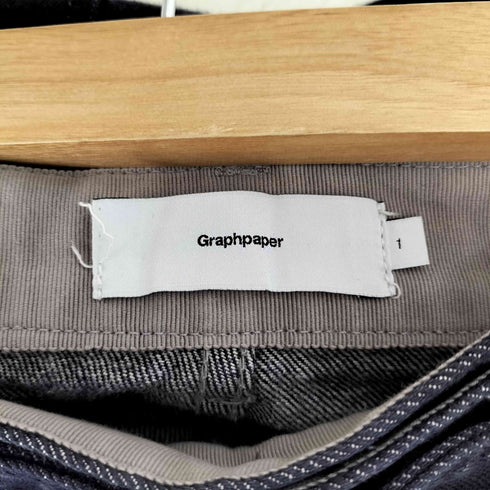 グラフペーパー Graphpaper Colorfast Denim Belted Pants カラーファスト デニム ベルテッド パンツ メンズ 1