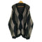 N NUMBER FEATHERY YARN ARGYLE JACQYARD KNIT CARDIGAN メンズ 4