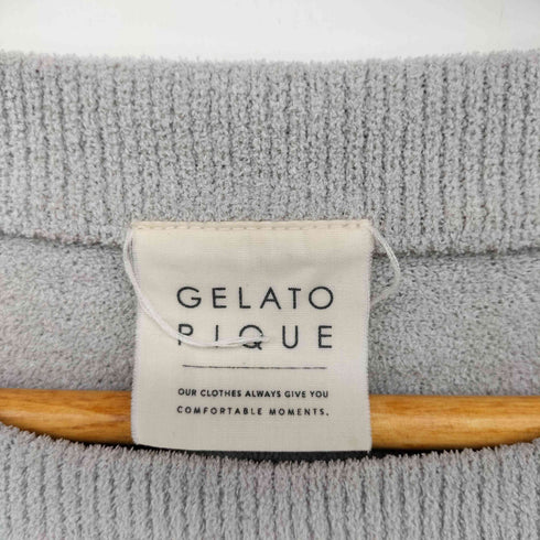 ジェラートピケ gelato pique クマ ジャガードワンピース ルームウェア レディース ONE SIZE