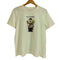マドモアゼルノンノン mademoiselle NON NON ガス焼き天竺 マルシェベアプリントTシャツ レディース ONE SIZE
