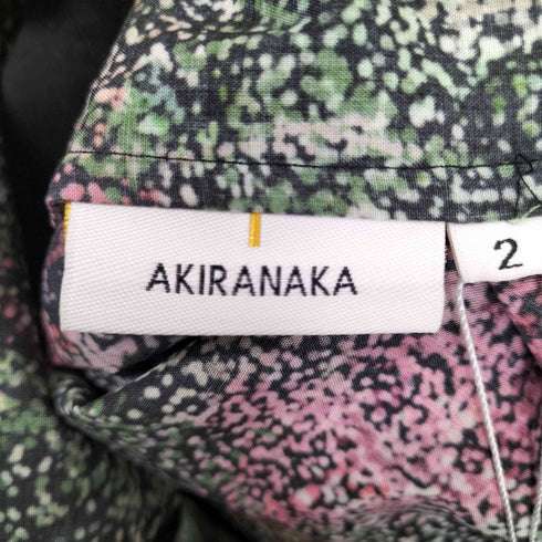 アキラナカ AKIRA NAKA 23SS Pointillism dress BK レディース JPN:2