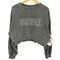 マウジー moussy 24AW RHINESTONE MOUSSY クロップド プルオーバー レディース FREE