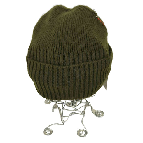 マチュアーハ mature ha. long rib knit cap カシミヤ混 メンズ FREE