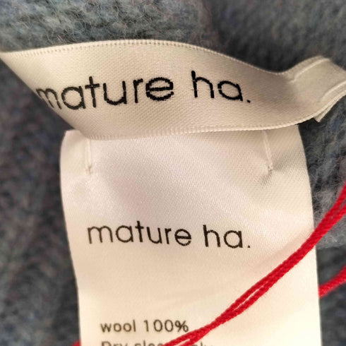マチュアーハ mature ha. knit cap メンズ FREE