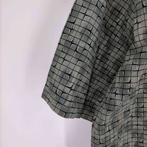 ピエールカルダン pierre cardin 総柄 襟芯 半袖シャツ メンズ JPN:XL