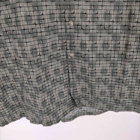 ピエールカルダン pierre cardin 総柄 襟芯 半袖シャツ メンズ JPN:XL