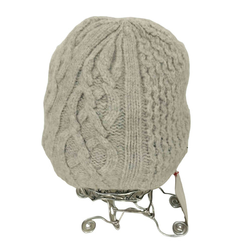 マチュアーハ mature ha. slant cutting knit felt relief cap aran2 カシミヤライニング レディース FREE