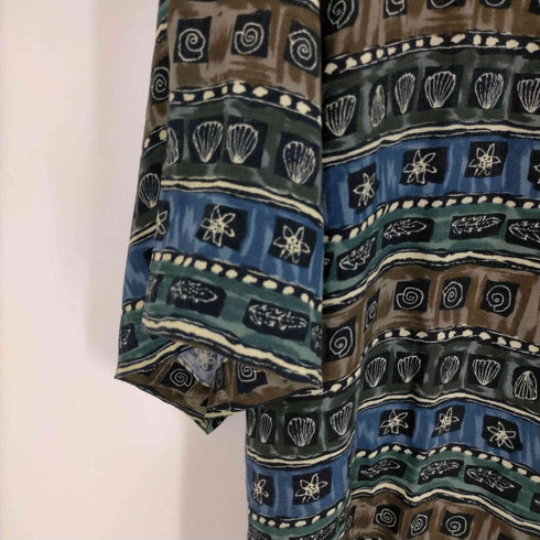 ピエールカルダン pierre cardin 総柄レーヨンシャツ メンズ JPN:XL