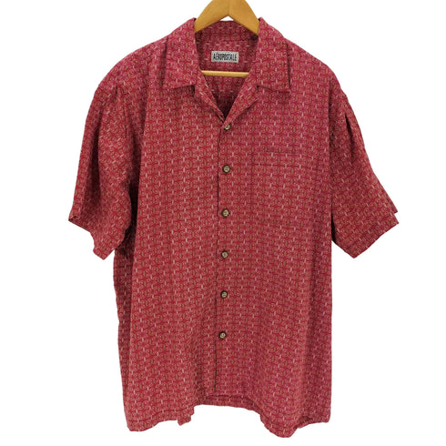 AEROPOSTALE 総柄オープンカラーシャツ メンズ