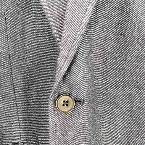 バナナリパブリック BANANA REPUBLIC ウールリネン シングルテーラードジャケット メンズ US:38