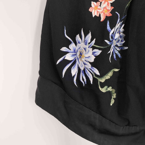 ヴィヴィアンタム VIVIENNE TAM 花 刺繍 チュニックワンピース ジャンパースカート レディース 0