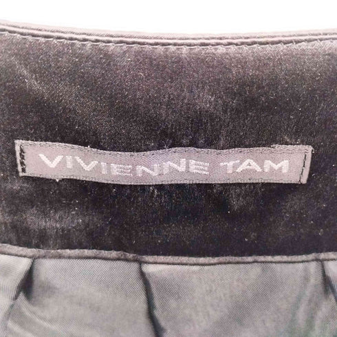 ヴィヴィアンタム VIVIENNE TAM 花 刺繍 チュニックワンピース ジャンパースカート レディース 0