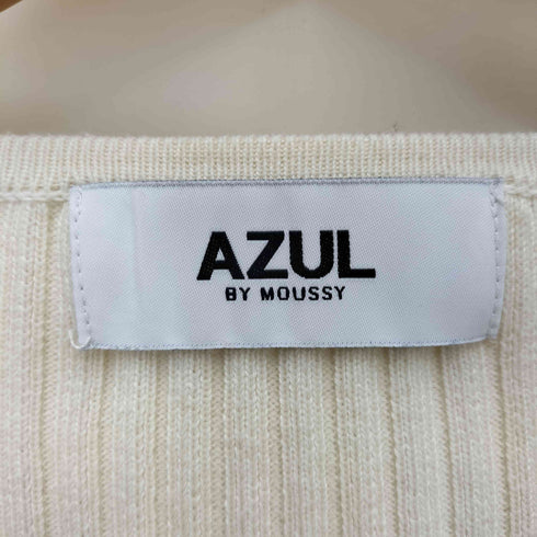 アズールバイマウジー AZUL by moussy 24AW Wジップロングスリーブプルオーバー レディース FREE