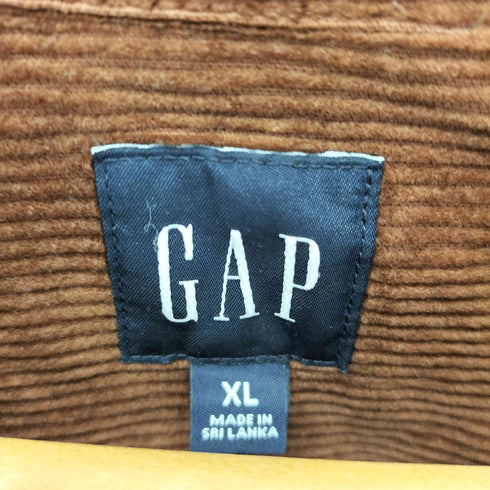 ギャップ Gap コーデュロイシャツジャケット メンズ JPN:XL