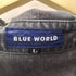BLUE WORLD リップストップワークシャツ メンズ JPN:L