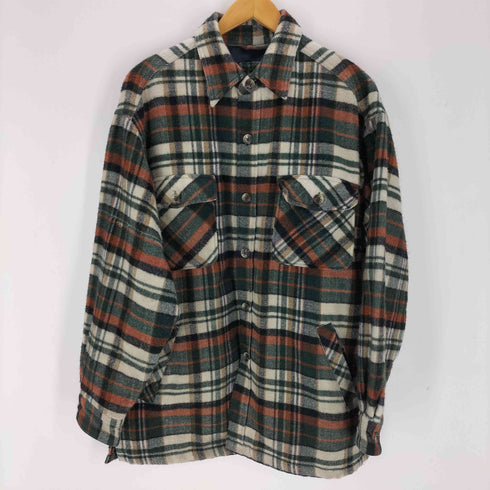 GENT's 裏地キルティングシャツジャケット メンズ import:L