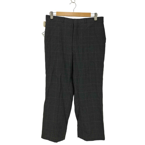 ランズエンド LANDS END TALON ZIP チェック柄スラックス メンズ
