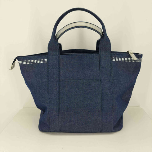 ランバンコレクション LANVIN COLLECTION SYLVIA シルヴィア ラインストーン デニムハンドバッグ レディース