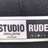 STUDIO RUDE バンドプリント ジップアップ パーカー メンズ JPN:M