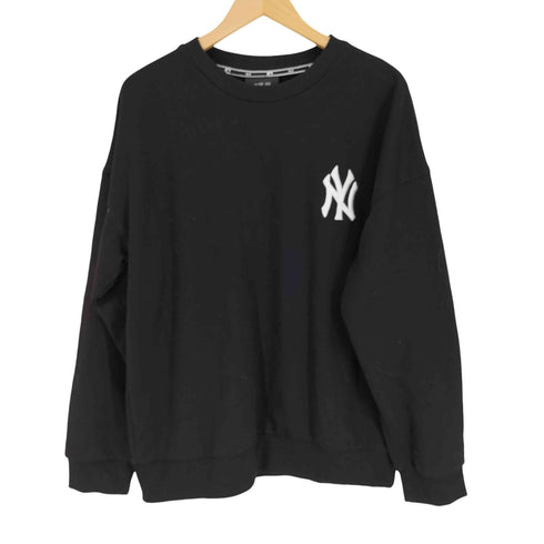 エムエルビー MLB ベースボール チーム ロゴ 刺繍 クルーネック スウェット メンズ import:L