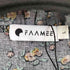 FAAMEE 花柄 襟フリル コットン&リネン ワンピース レディース JPN:L