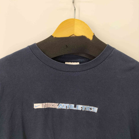 ナイキ NIKE 00s USA製 フロント刺繍 スウォッシュ L/S Tシャツ メンズ JPN:L