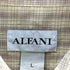 アルファニ ALFANI 韓国製 レギュラーカラーチェックシャツ メンズ import:L