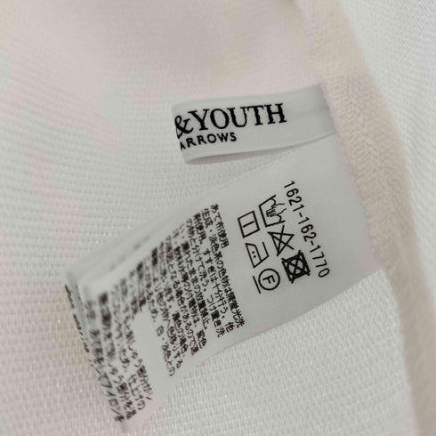 ビューティーアンドユースユナイテッドアローズ BEAUTY & YOUTH UNITED ARROWS 24SS Vネック ボリュームスリーブ トップス レディース