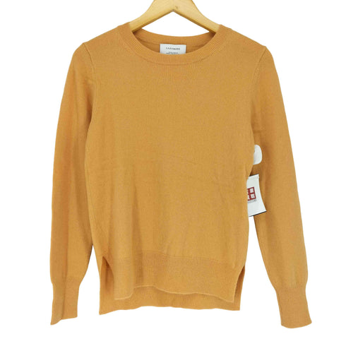 ユナイテッドアローズグリーンレーベルリラクシング UNITED ARROWS green label relaxing カシミヤ100 クルーネック ニット レディース FREE