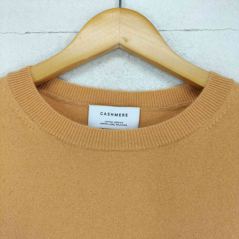 ユナイテッドアローズグリーンレーベルリラクシング UNITED ARROWS green label relaxing カシミヤ100 クルーネック ニット レディース FREE