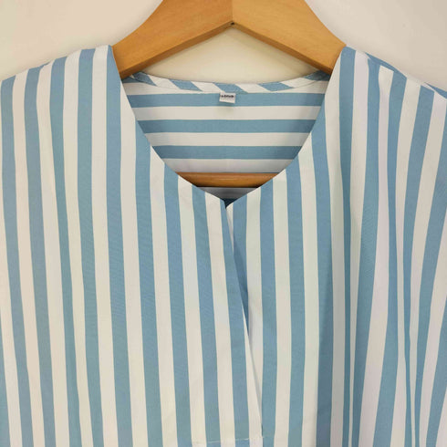 コカ coca ストライプスキッパーシャツワンピース レディース LONG