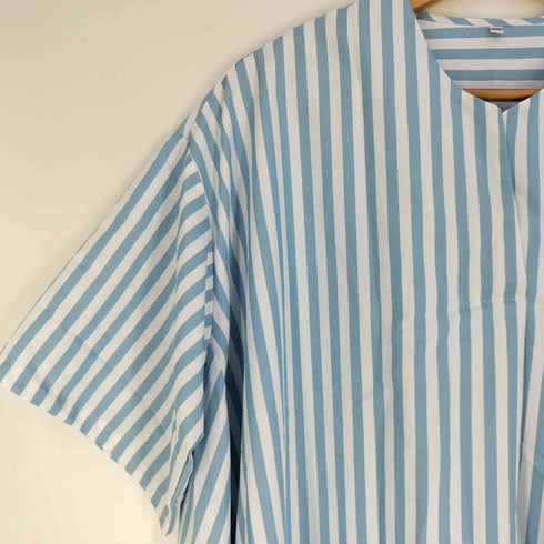 コカ coca ストライプスキッパーシャツワンピース レディース LONG