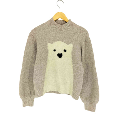 ケイトスペード Kate spade シロクマ ベアー ニットセーター レディース S