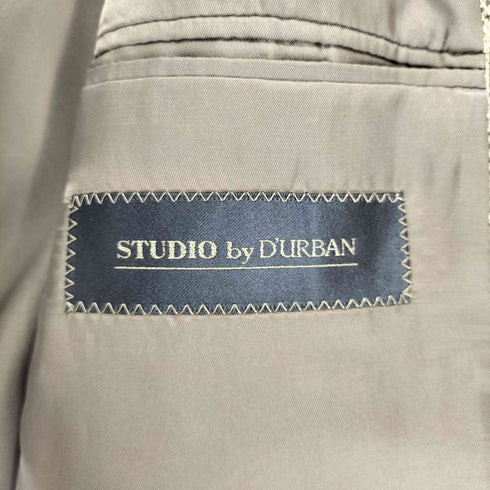 スタジオバイダーバン STUDIO by DURBAN ウール混 2B テーラードジャケット メンズ 96AB5
