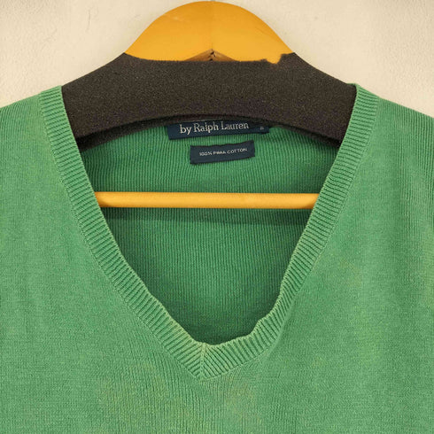 ポロバイラルフローレン Polo by RALPH LAUREN 90S スモールポニー刺繍 Vネック コットンニット メンズ JPN:XXL