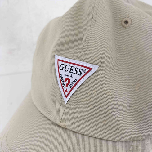 ゲス GUESS TRIANGLE LOGO 6PANEL CAP メンズ ONE SIZE