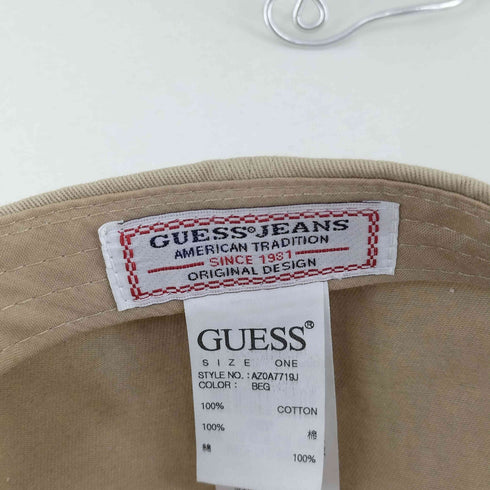 ゲス GUESS TRIANGLE LOGO 6PANEL CAP メンズ ONE SIZE