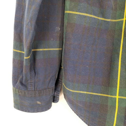 ポロバイラルフローレン Polo by RALPH LAUREN ブラックウォッチ L/Sチェックシャツ メンズ import:M