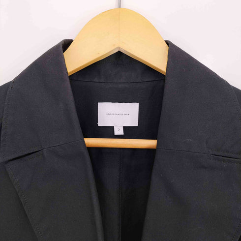 アンデコレイテッドマン undecorated MAN Water repellent cotton trench メンズ JPN:2