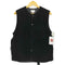 アンデコレイテッドマン undecorated MAN WOOL FLEECE QUILT VEST フリースベスト メンズ JPN:2